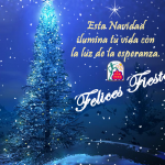 ACLAFEBA. FELICES FIESTAS. Esta Navidad ilumina tu vida con la luz de la esperanza